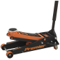 Premier Low Profile Trolley Jack with Rocket Lift 3 Tonne - Orange