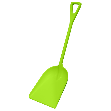 General-Purpose Polypropylene Shovel with 690mm Handle