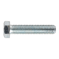 Vis de fixation HT M16 x 75 mm 8,8 zinc paquet de 10