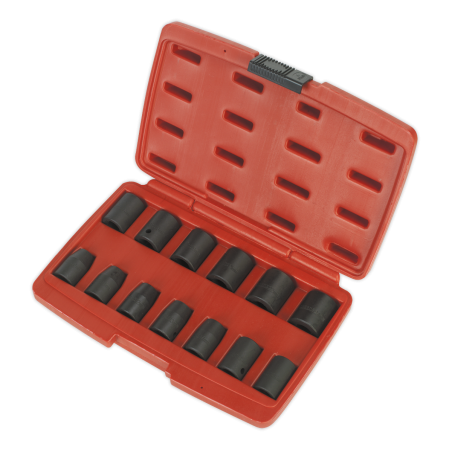 Impact Socket Set 13pc 1/2"Sq Drive Metric