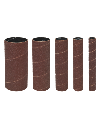 Sanding Sleeves Assorted 80 Grit - Pack of 5