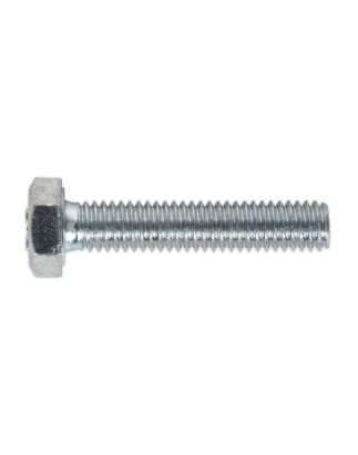 Vis de fixation HT M6 x 30mm 8.8 Zinc Paquet de 50