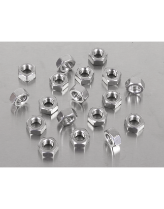 Stainless Steel Full Nut Din 934 – M8 x 1.25 pitch - Pack of 100