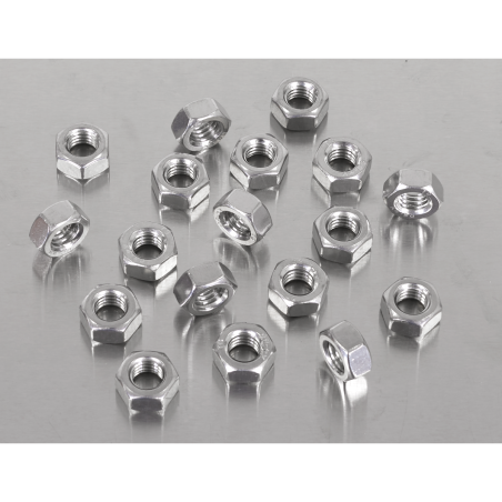 Stainless Steel Full Nut Din 934 – M8 x 1.25 pitch - Pack of 100