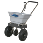 Stainless Steel Broadcast Salt Spreader 37kg Walk Behind