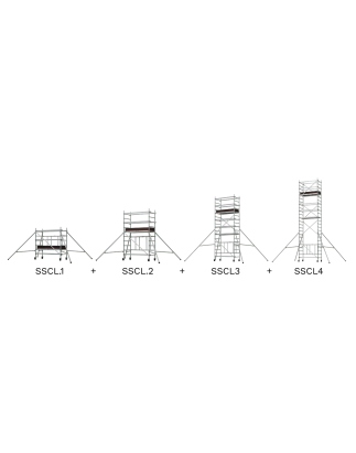 Platform Scaffold Tower EN 1004 -1