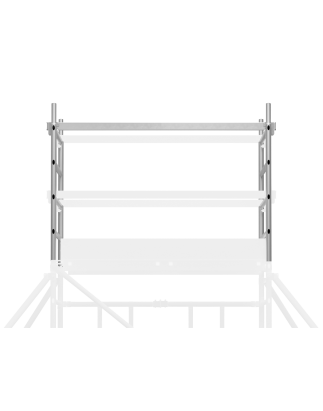 Pack d'extension de tour d'échafaudage à plate-forme 2 EN 1004-1