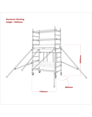 Platform Scaffold Tower Combo EN 1004 -1