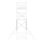 Platform Scaffold Tower Extension Pack 4 EN 1004-1