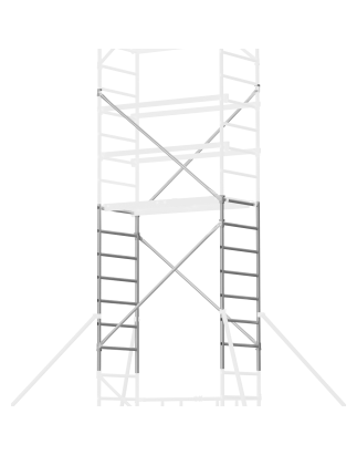 Pack d'extension de tour d'échafaudage à plate-forme 4 EN 1004-1