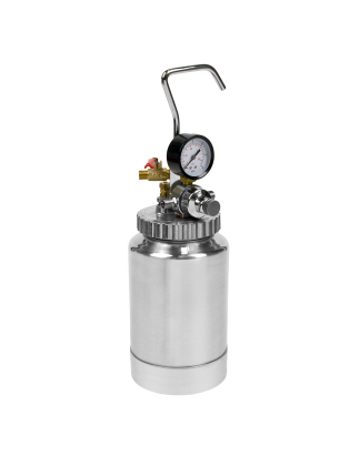 Système de pot sous pression avec pistolet pulvérisateur et tuyaux de 1,8 mm