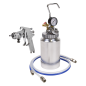 Pressure Pot System with Spray Gun & Hoses 1.8mm Set-Up