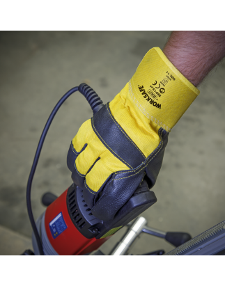 Gants de gréeur Worksafe® avec paume en cuir - paire