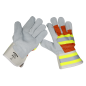 Worksafe® Reflective Rigger's Gloves - Pair