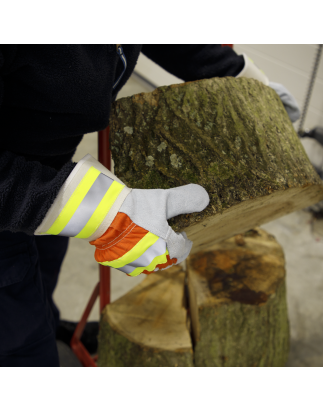 Worksafe® Reflective Rigger's Gloves - Pair