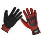 Cut & Impact Resistant Gloves, Large - Pair