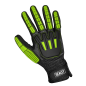 Cut & Impact Resistant Gloves, Large - Pair