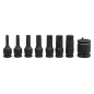 Impact Spline Socket Bit Set 8pc 3/8"Sq Drive