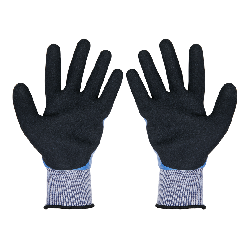 Gants en latex imperméables Worksafe®, grand - paquet de 6 paires