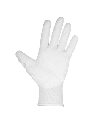 Worksafe® White Precision Grip Gloves, Large - Pair