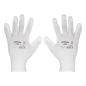 Worksafe® White Precision Grip Gloves, Large - Pair