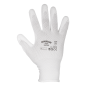 Worksafe® White Precision Grip Gloves, Large - Pair