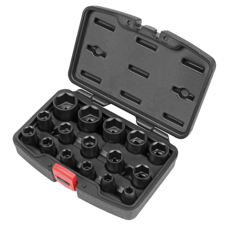 Impact Socket Set 16pc 1/2"Sq Drive