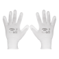 Worksafe® White Precision Grip Gloves, X-Large- Pair