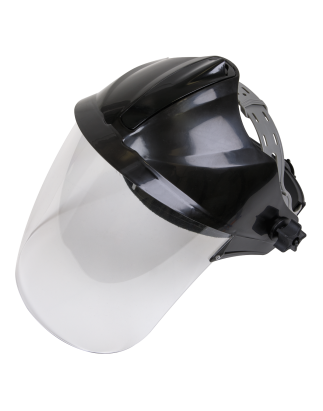 Worksafe® Deluxe Brow Guard with Aspherical Polycarbonate Full Face Shield