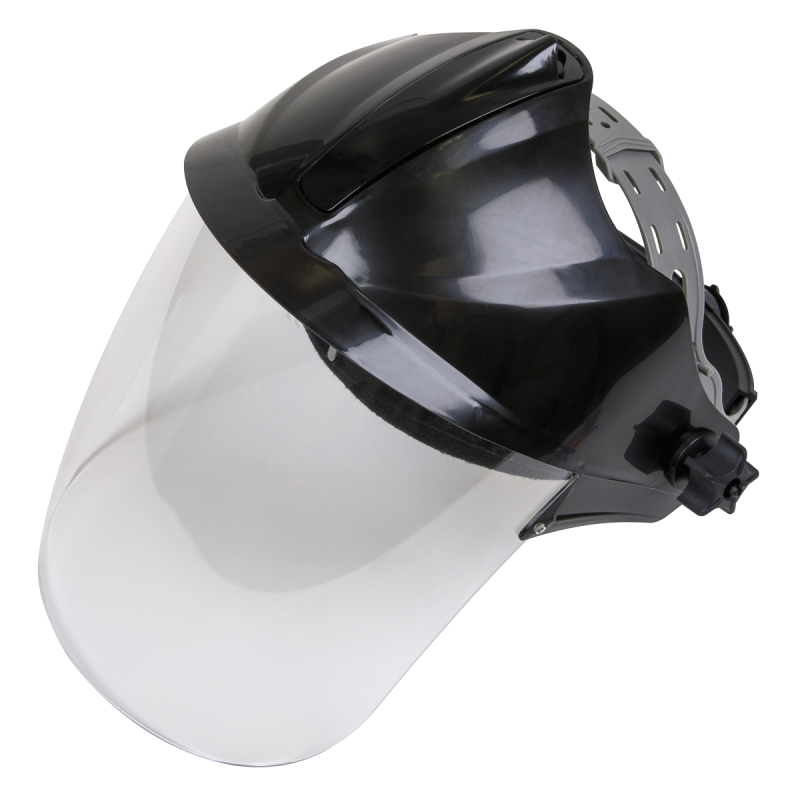 Worksafe® Deluxe Brow Guard with Aspherical Polycarbonate Full Face Shield