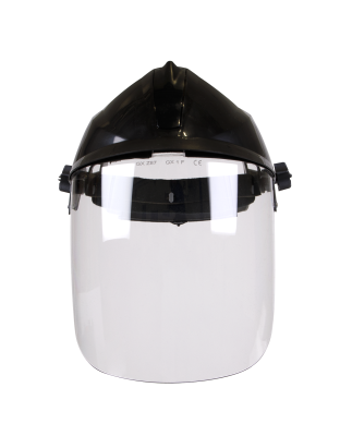 Worksafe® Deluxe Brow Guard with Aspherical Polycarbonate Full Face Shield