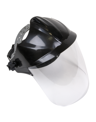 Worksafe® Deluxe Brow Guard with Aspherical Polycarbonate Full Face Shield