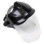 Worksafe® Deluxe Brow Guard with Aspherical Polycarbonate Full Face Shield