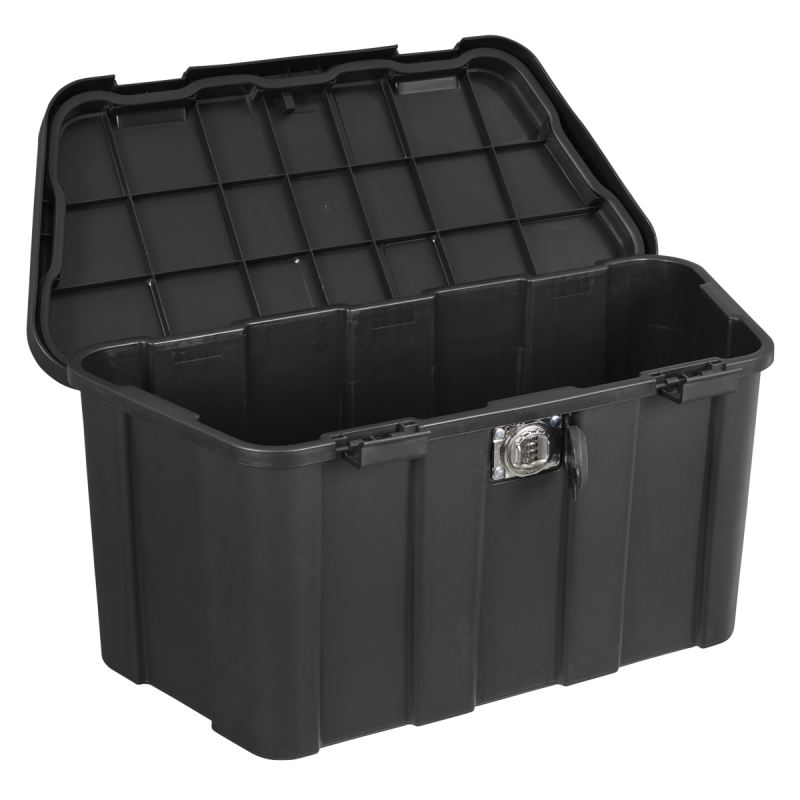 Weatherproof Trailer Storage Box with Lock 45L