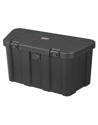 Weatherproof Trailer Storage Box with Lock 45L