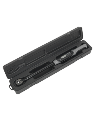 Angle Torque Wrench Digital 1/2"Sq Drive 20-200Nm(14.7-147.5lb.ft) Premier Black