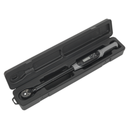 Angle Torque Wrench Digital 1/2"Sq Drive 20-200Nm(14.7-147.5lb.ft) Premier Black