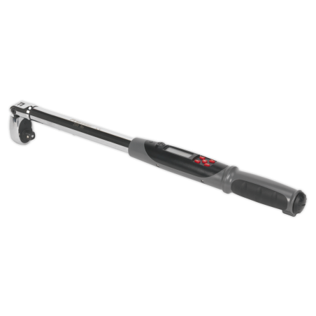 Angle Torque Wrench Flexi-Head Digital 1/2"Sq Drive 20-200Nm(14.7-147.5lb.ft)