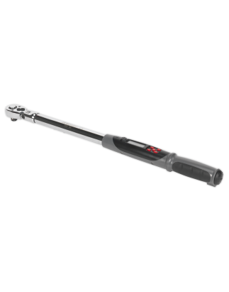 Angle Torque Wrench Flexi-Head Digital 1/2"Sq Drive 20-200Nm(14.7-147.5lb.ft)