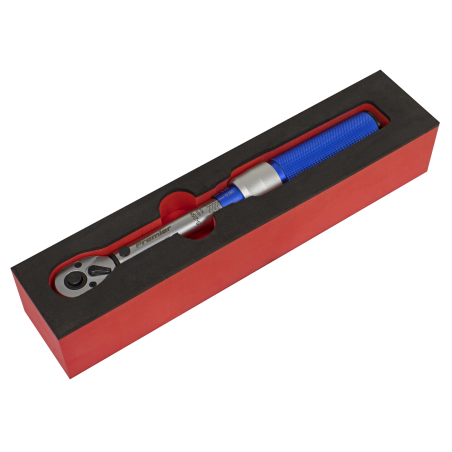 Torque Wrench Micrometer Style 3/8"Sq Drive 5-25Nm - Calibrated