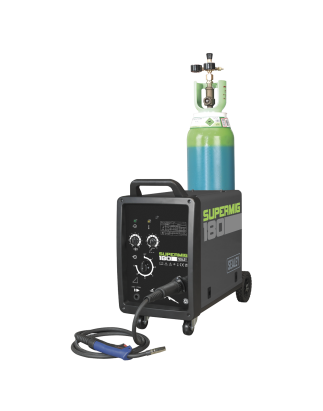 Professional MIG Welder with Binzel® Euro Torch 180A 230V