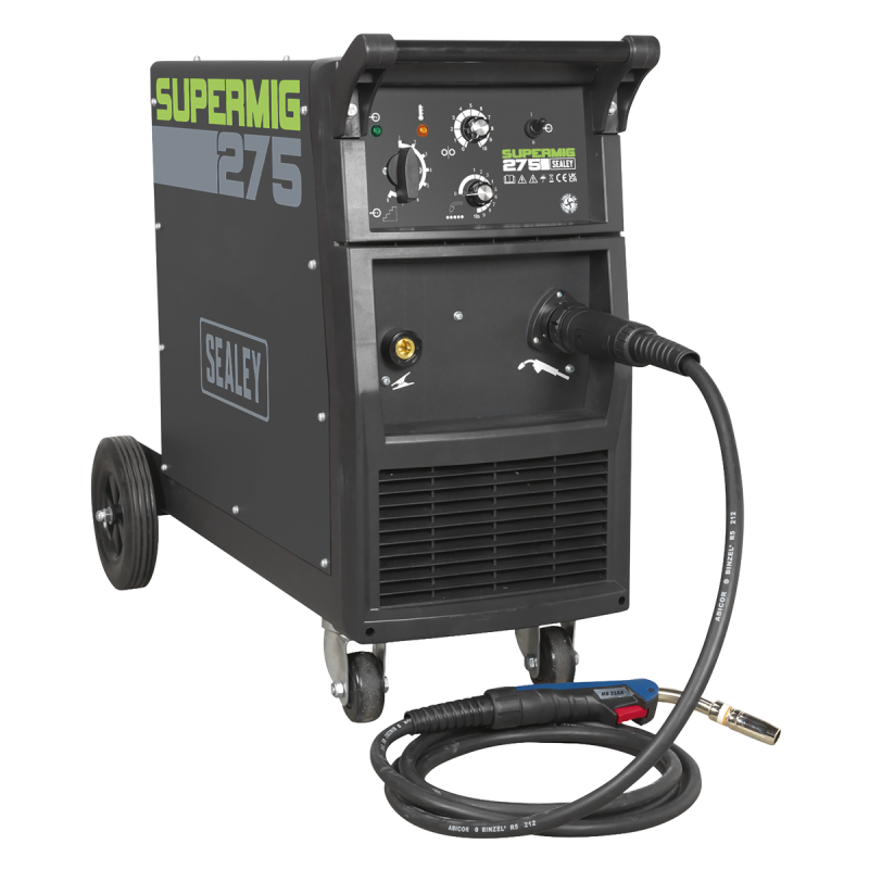 Professional MIG Welder with Binzel® Euro Torch 270A 230V