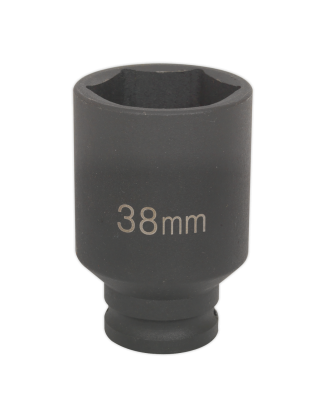 Impact Socket 38mm Deep 1/2"Sq Drive