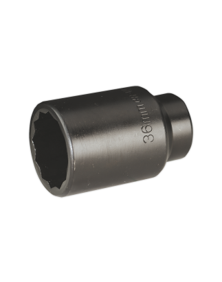 Impact Socket 36mm Bi-Hex Deep 1/2"Sq Drive