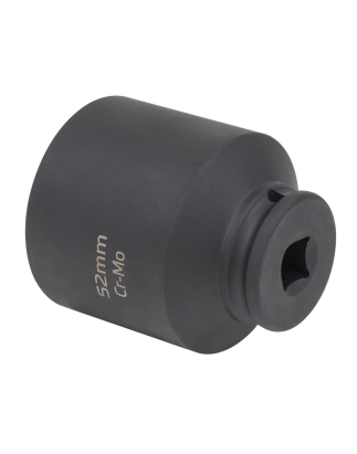 Impact Socket 52mm 1/2"Sq Drive