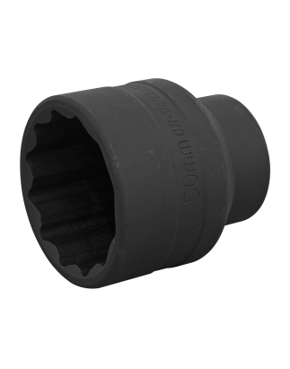 Impact Socket 50mm Bi-Hex 3/4"Sq Drive