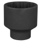 Impact Socket 56mm Bi-Hex Deep 3/4"Sq Drive