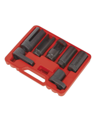 Oxygen Sensor Socket Set 7pc 3/8" & 1/2"Sq Drive