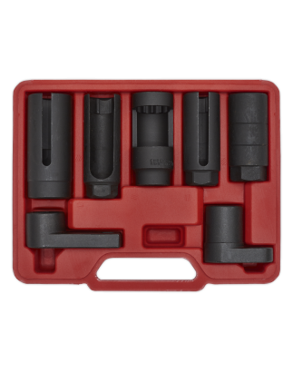 Oxygen Sensor Socket Set 7pc 3/8" & 1/2"Sq Drive