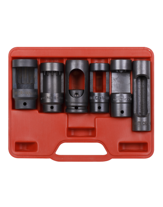 Diesel Injector Window Socket Set 6pc 1/2"Sq Drive